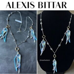 Alexis Bittar Station Spike Long Necklace 399$